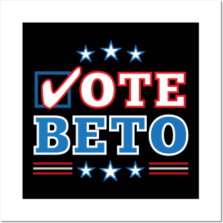 Texas "Vote Beto" O'Rourke for US Senate Election Posters and Art